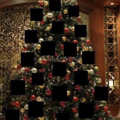 analog horror christmas tree